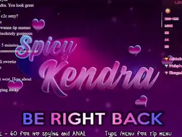 Chaturbate Sex Chat of spicykendra